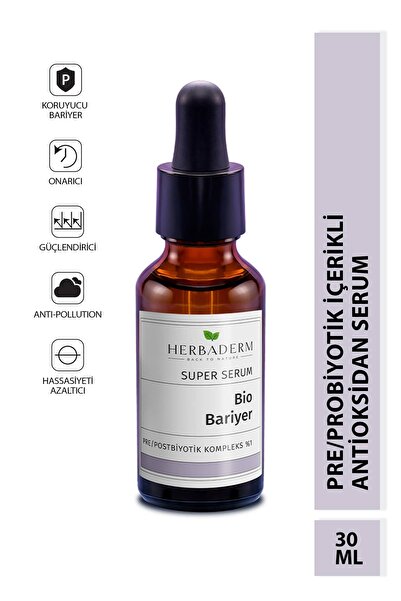 Herbaderm Aydınlatıcı, Onarıcı, Yenileyici Pre/postbiyotik Super Serum