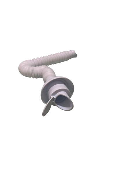 RENKYAPI Kokumatik Su Sızdırmaz Koku Önleyici Kapaklı Körüklü Lavabo Sifonu Gider Borusu Çekvalfli