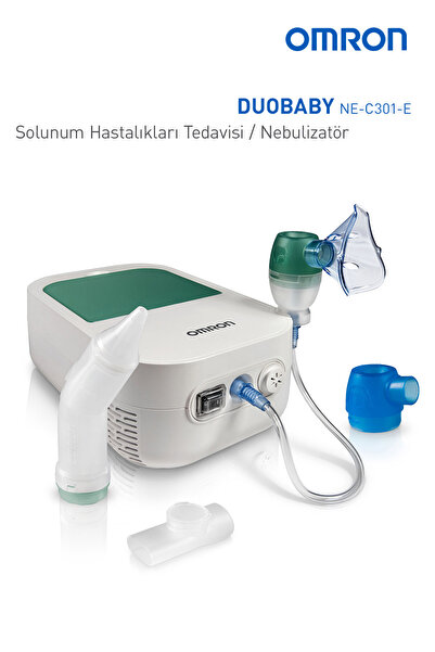Omron DuoBaby, Burun Aspiratörlü Alt ve Üst Solunum Yoluna Uygun Nebulizatör