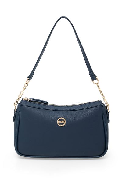 Fossil Γυναικεία Τσάντα ώμου Navy Blue 05FS22Y277