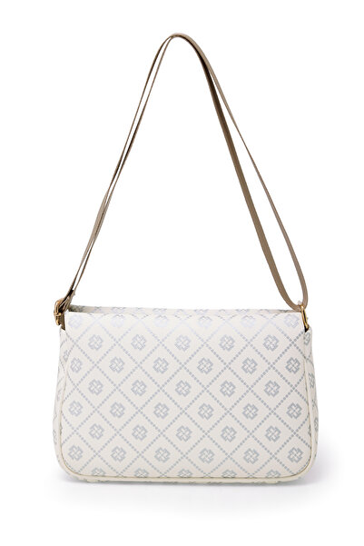 Fossil Geantă albă de umăr pentru femei 05FO25Y5033