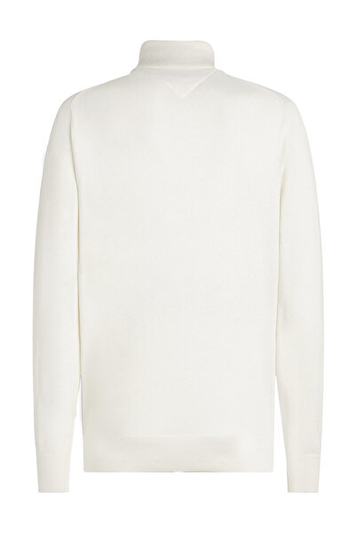 Tommy Hilfiger Ανδρικό πουλόβερ με ζιβάγκο - Μείγμα βαμβακιού και κασμίρι, κανονική εφαρμογή MW0MW28048 YBI