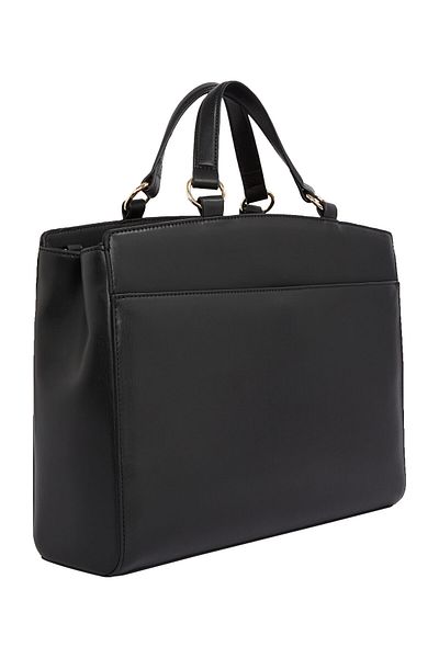 Tommy Hilfiger Tommy Hilfiger Black Solid Women Satchel