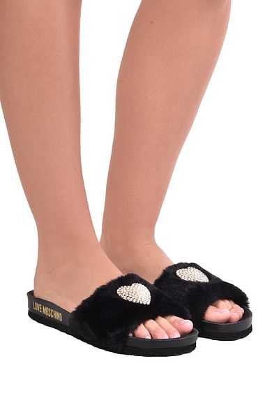 Love Moschino SABOTD.BIRKI30 SOFT PL ROSA