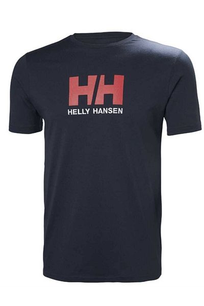 Helly Hansen Ανδρικό μπλουζάκι Hh Logo Navy Blue Hha.33979.597