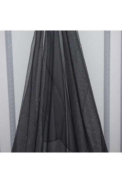 LEVENT ÖZEL Transparent Tulle Curtain Fabric 100x300 Dolly
