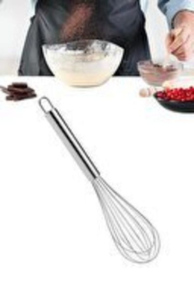 WAPPA Stainless Steel Whisk Practical Egg Sauce Mixer Whisk 25 Cm