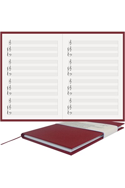 BİDEFTER لوحة ملاحظات البيانو (مزدوجة بورتي اليسار فا مفتاح) قماش جلد حقيقي 1...