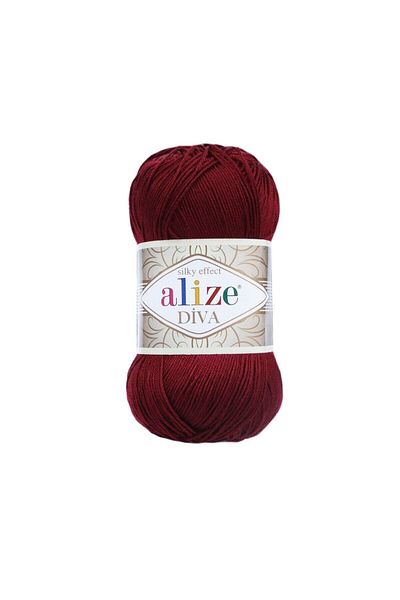 Alize Diva 57 (5 Pieces X 100 Gr.) Hand Knitting String