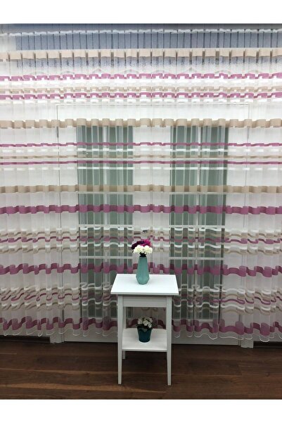 perdealemi Спортивні тюлеві штори з поперечними смугами, 400x250, щільні скла...