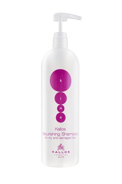 Kallos Cosmetics Nourishing Shampoo for Dry and Damaged Hair 1000ml