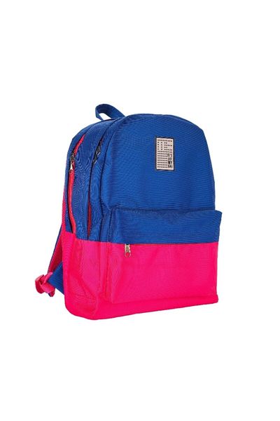 Its Just My Bag Rucsac Blue Pink Three Eyed Me Partners College