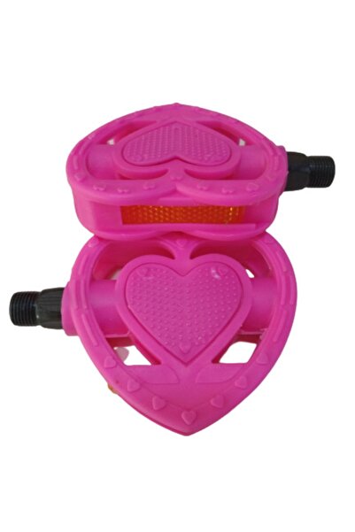 KNT Kalpli Kız Çocuk Pedalı 16 Ve 20 Jantlara Uygun Reflektörlü Pembe Renk