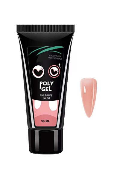 Charzieg Natural Pink 30 Ml Polygel Protez Tırnak Polijel Poly Gel