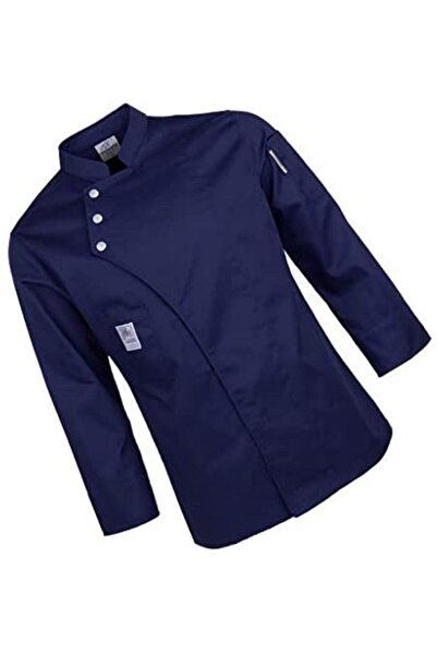 ÜNAL UNİFORMA Mavi Renk Aşçı Ceket