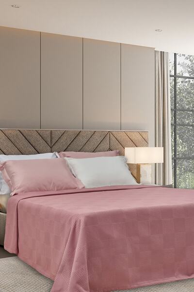 Veranova Home Yazlık Havuz Pike Pudra Tek Kişilik 170x230