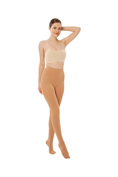 Variteks Külotlu Çorabı (kapalı Burun) Orta Basınçlı Bej Ref 903