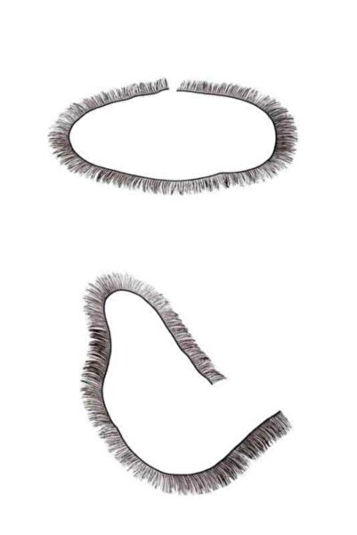 hobimarketim Amigurumi Kirpiği Oyuncak Bebek Için Kirpik 10 Adet