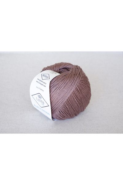 LaVita Yarn Βρεφικό βαμβάκι 50 gr Amigurumi, Punch, Πλεκτό Χέρι Σπάνιο Taka Yarn (CINNAMON-7229)