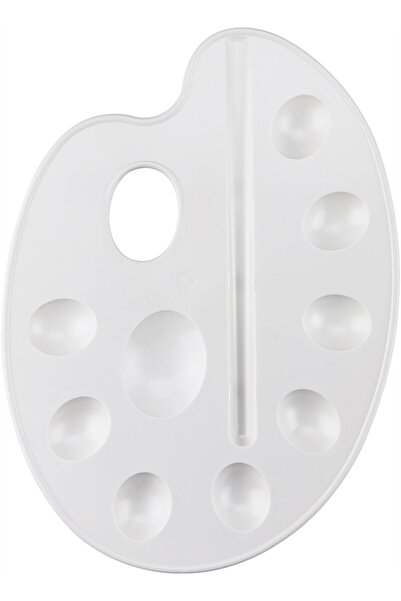 Genel Markalar Resim Paleti Plastik Büyük Br-215