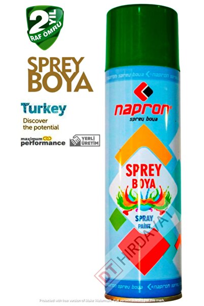 Napron Çimen Yeşil Sprey Boya 200ml Tam Dolu Paranızın Karşılığı Kl Home
