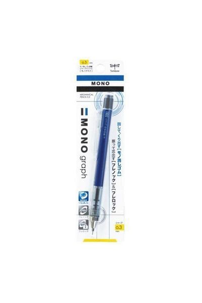 Tombow Monograph Versatil Pen 0.3 Mm Blue T-Dpa-131D-M