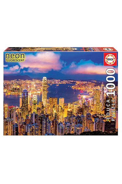 EDUCA Puzzle 1000 Pieces Hong Kong Da Horizon Line 18462