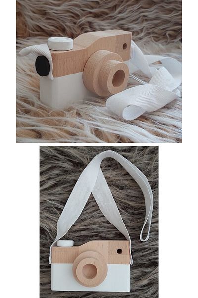 FİYPER Wooden Camera - White