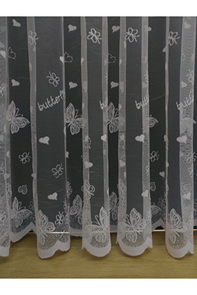 perdealemi Штора для дитячої кімнати з малюнком метеликів, 600x250, рідкі скл...