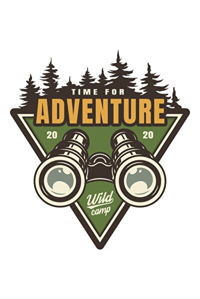 esticker Adventure Camping Dürbün Av Hunting Sticker Off Road 14 X 12,5 cm
