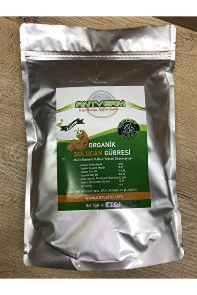 Antverm 650 Gr Saksı Çicekleri Için Ekstra Iz Element Destekli Kök Için Geliş...