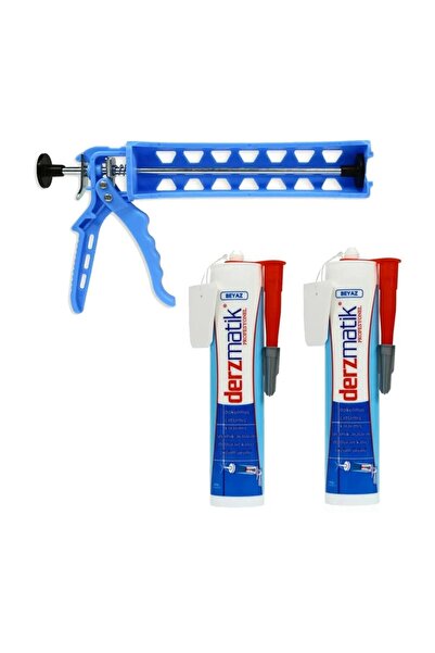 Derzmatik Profesyonel 450 Gr Beyaz 2 Adet 1 Adet Tabanca ( 5 Yıl Garantili , Hızlı Kargo )