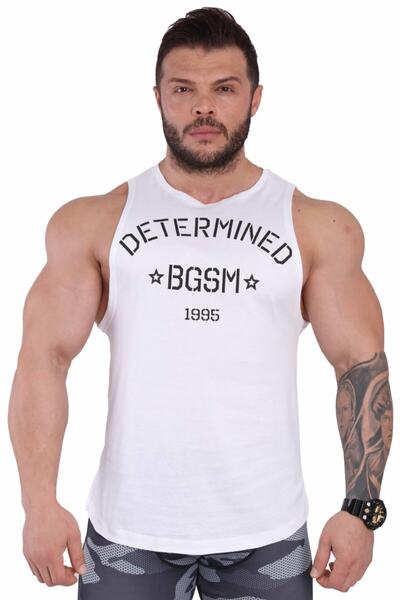 BGSM Fitness Sport Athlete - Maiou de sală, ușor și cu detalii