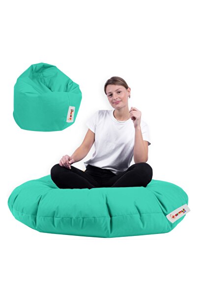 EARMUT Iyzi Puf Minder 100 Turkuaz