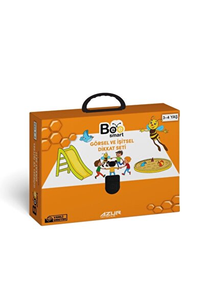Genel Markalar Bee Smart Görsel Ve Işitsel Dikkati Güçlendirme Seti 3-4 Yaş