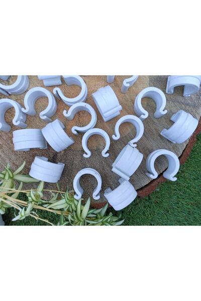 Ekodoğa Sera Klipsi 27 'lik 30 Adet Sera Naylonu Tutturucu Çakma Mandal Klips...