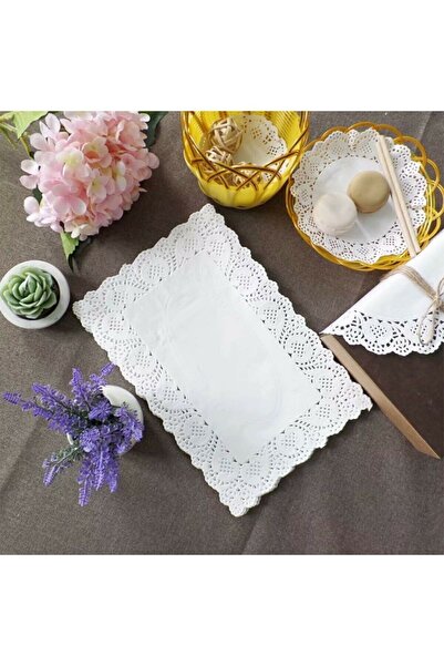 ÇARŞIPAK Lace Paper Presentation Holder 26*37 cm 50 Pieces