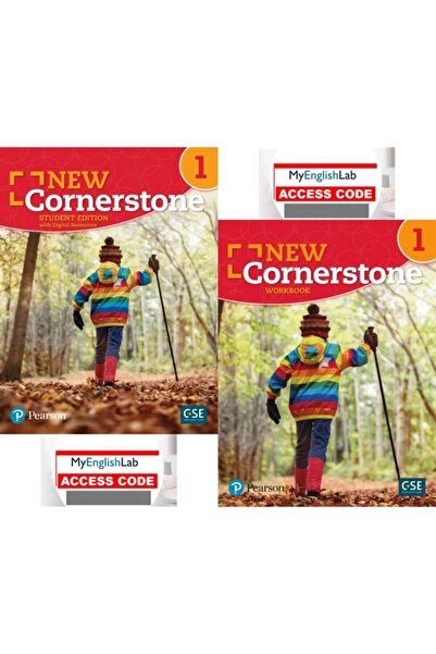Pearson New Cornerstone 1 Student Edition + Workbook with Digital Resources (...
