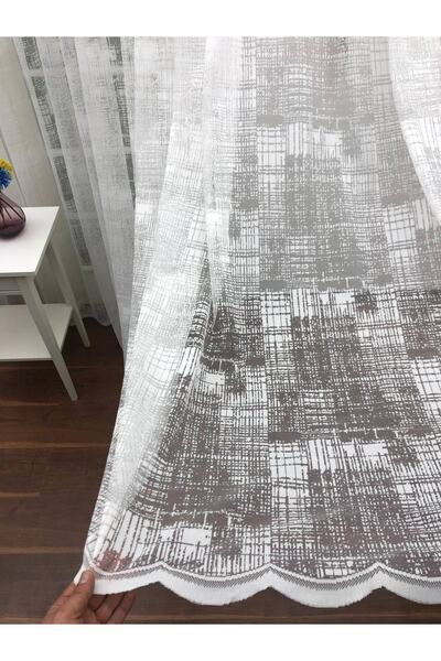 perdealemi Спортивний візерунок мереживна тюлева штора, 250x250, рідкі складк...