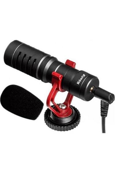 Youtuber Fotoğraf Mak-cep Tel. Shotgun Mikrofon Kcmr-100
