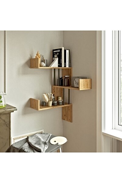 L'occi Concept Liberty Köşe Duvar Rafı Kitaplık Lb17-a