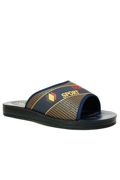 GEZER Sport Navy Blue Men's Anatomical Slippers