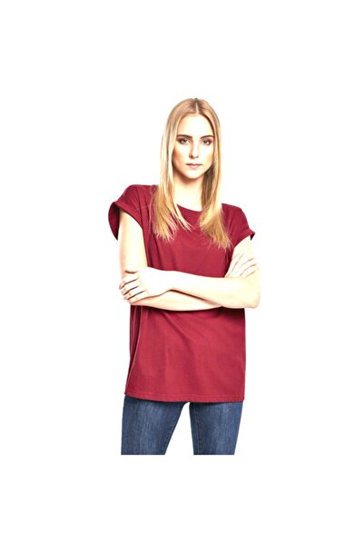 HediyeMania Βαμβακερό γυναικείο χτενισμένο μπλουζάκι Γυναικείο μπλουζάκι βασι...