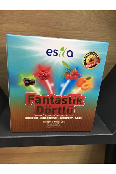 Genel Markalar Çay Fantastik Dörtlü Yaz Karışık Bitki Süzen Poşet Çay 45 Li
