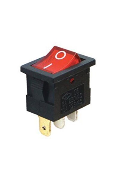 Ic-118 Mini Işıklı Anahtar 3p