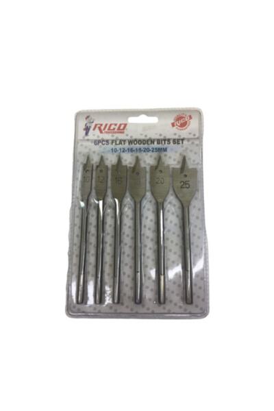 Rico Rc1300 Yaprak Matkap Ucu Ahşap Delme Takımı Seti 6pcs