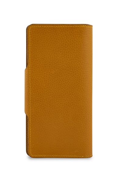 Garbalia Πορτοφόλι Unisex Mustard Yellow Γνήσιο Δερμάτινο Πορτοφόλι Martha