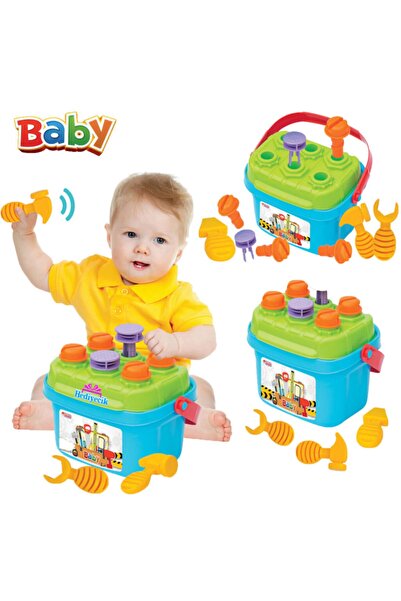 hediyecik Baby Oyuncak Eğitici Çantalı Tamir Seti Bultak 10 Parça