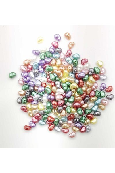 yiğit aksesuar Colorful Formless Trapezoid Pearl 200 Pieces