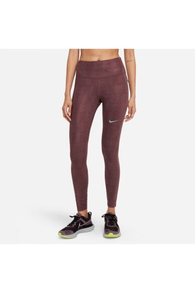 Nike Yoga Dri-fit High-waisted 7/8 Metallic Trim Women's Tights